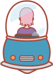女性の車